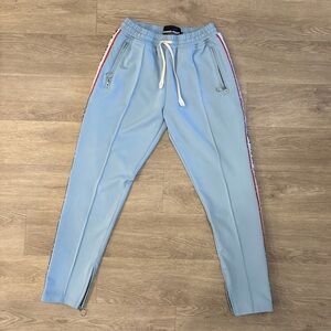 Men's Light Blue Homme + Femme Track Pants HFLA